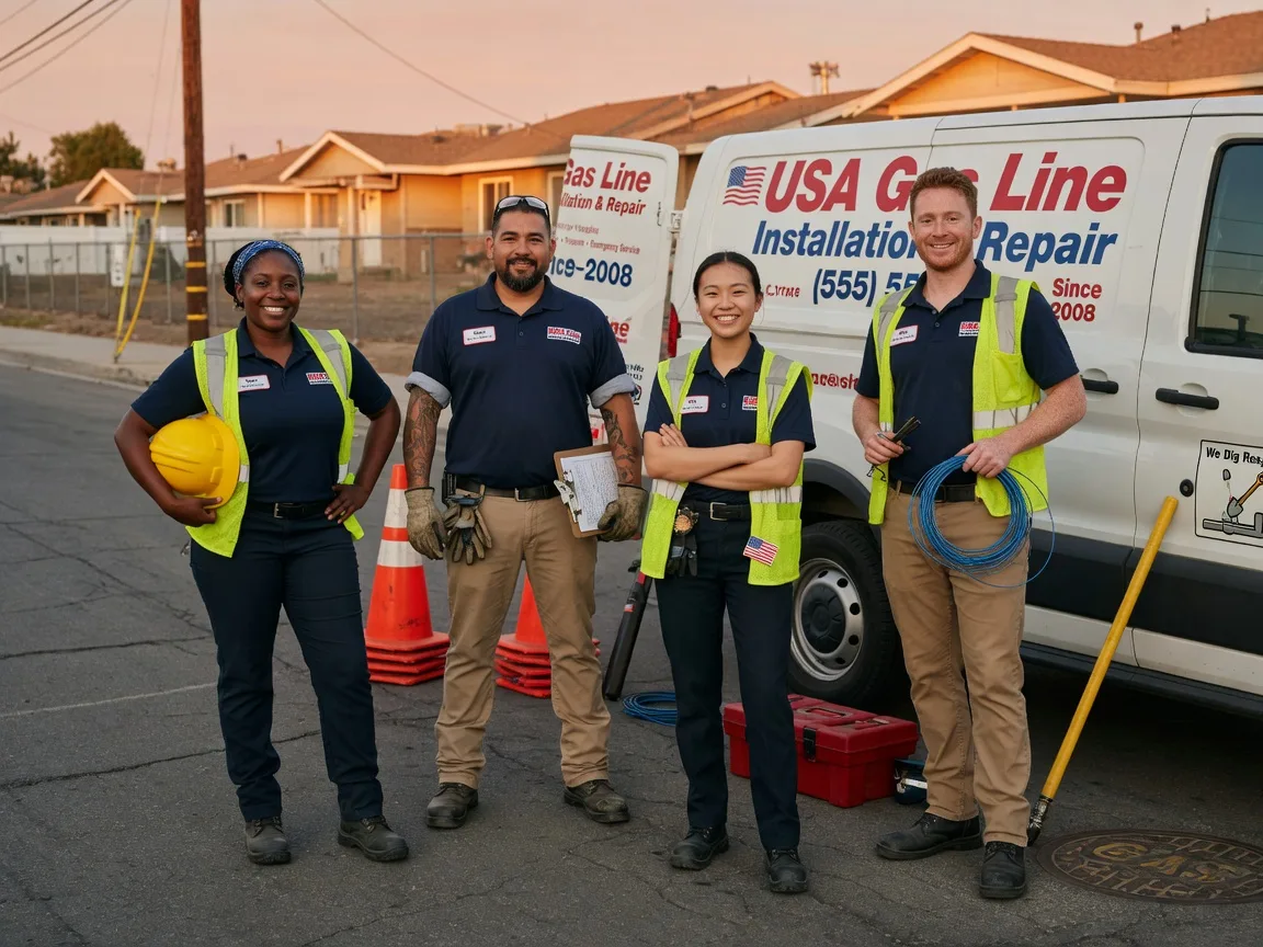 Gas Line Installation company in Laporte, PA